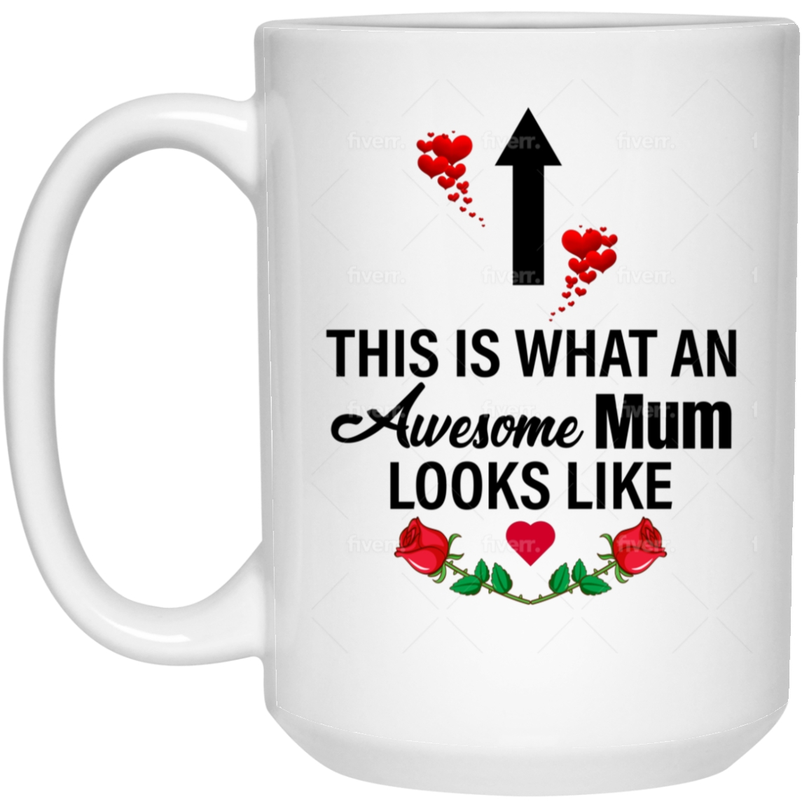Mum Mug 21504 15 oz. White Mug