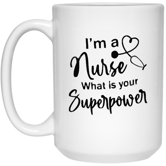 Nurse Mug 21504 15 oz. White Mug