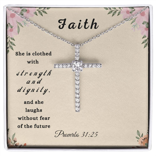 Faith | CZ Cross necklace
