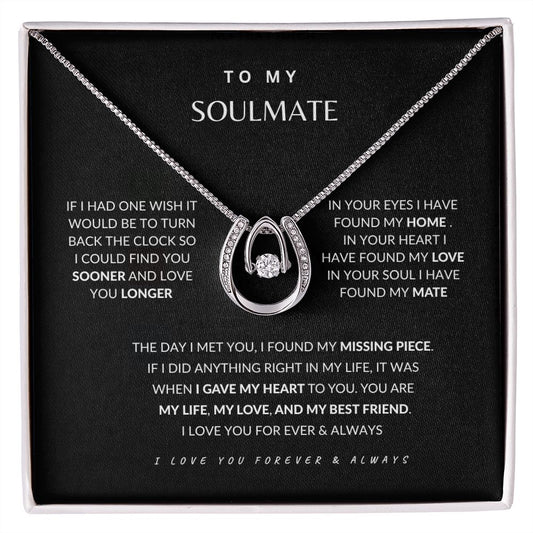 TO MY SOULMATE |  Versatile Necklace