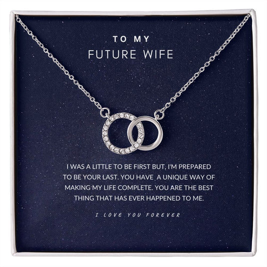 TO MY FUTURE WIFE |  Perfect Pair Necklace