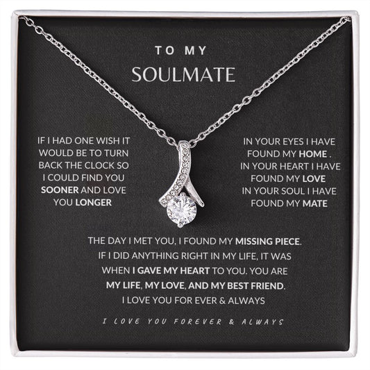 TO MY SOULMATE |  Alluring Beauty necklace