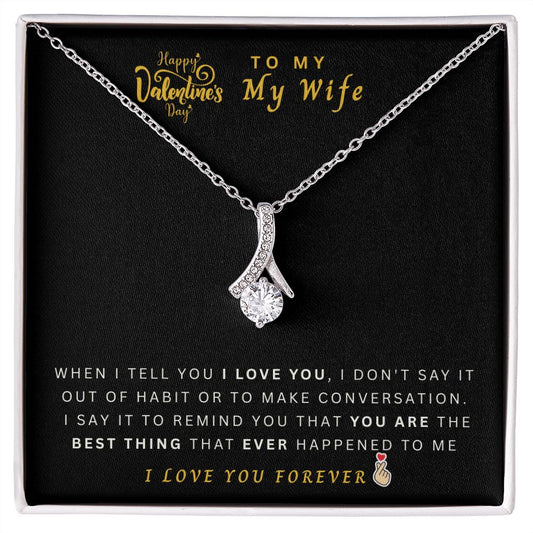 To My Wife | Alluring Beauty necklace