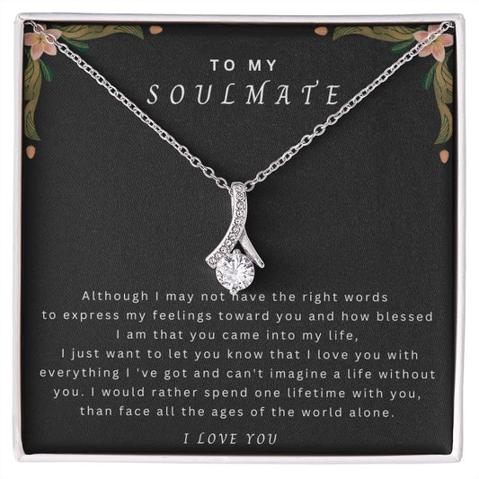 TO MY SOULMATE | The Alluring Beauty necklace