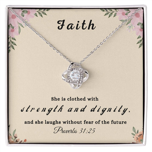 Love Knot Necklace | Faith