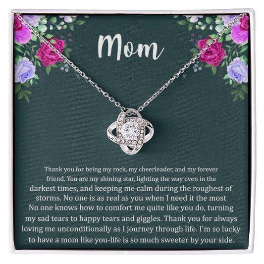 TO my MOM | Love Knot Necklace