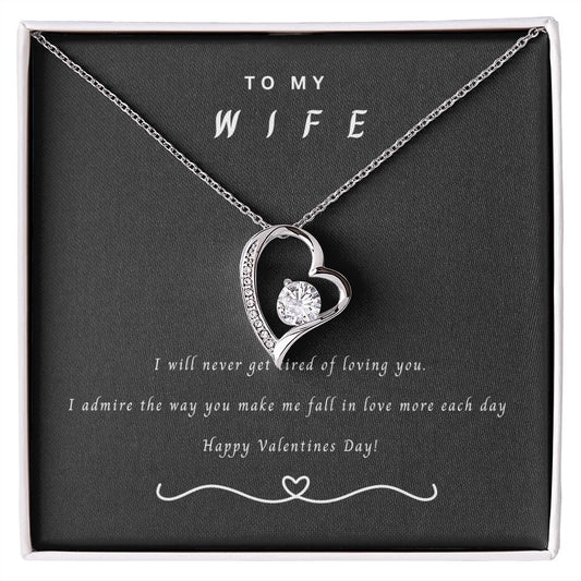 TO MY WIFE | Forever Love Necklace