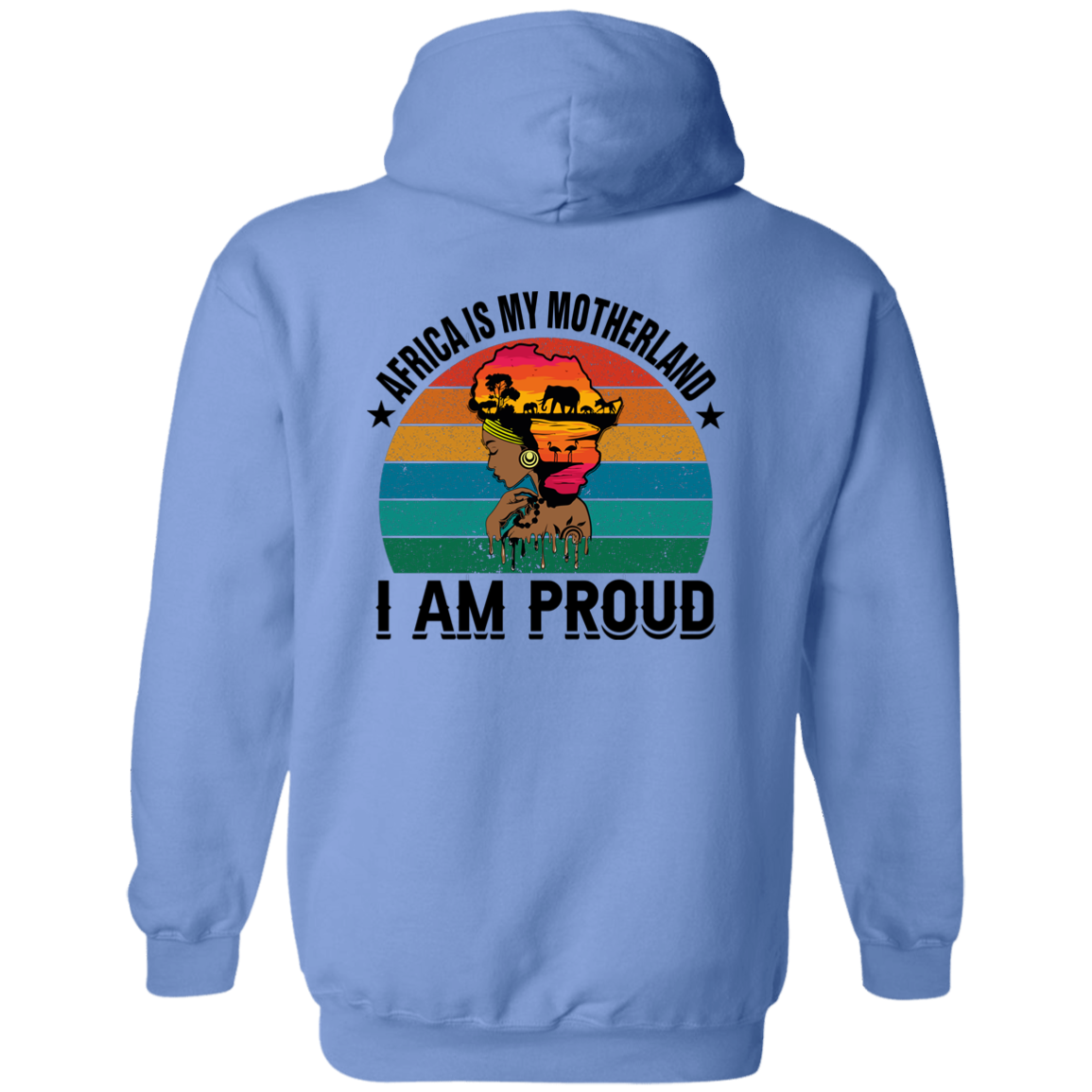 Africa hoodie G185 Pullover Hoodie