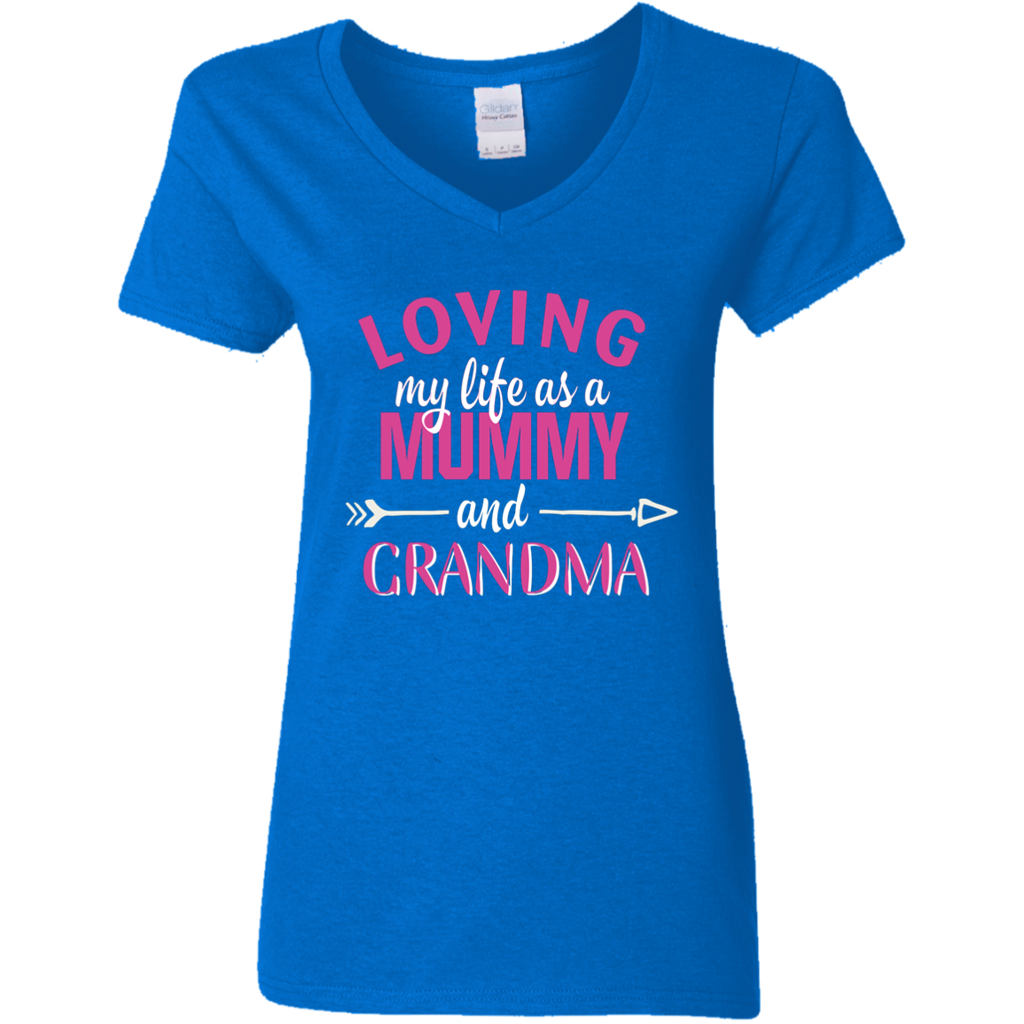 MOM Teeshirt G500VL Ladies' 5.3 oz. V-Neck T-Shirt