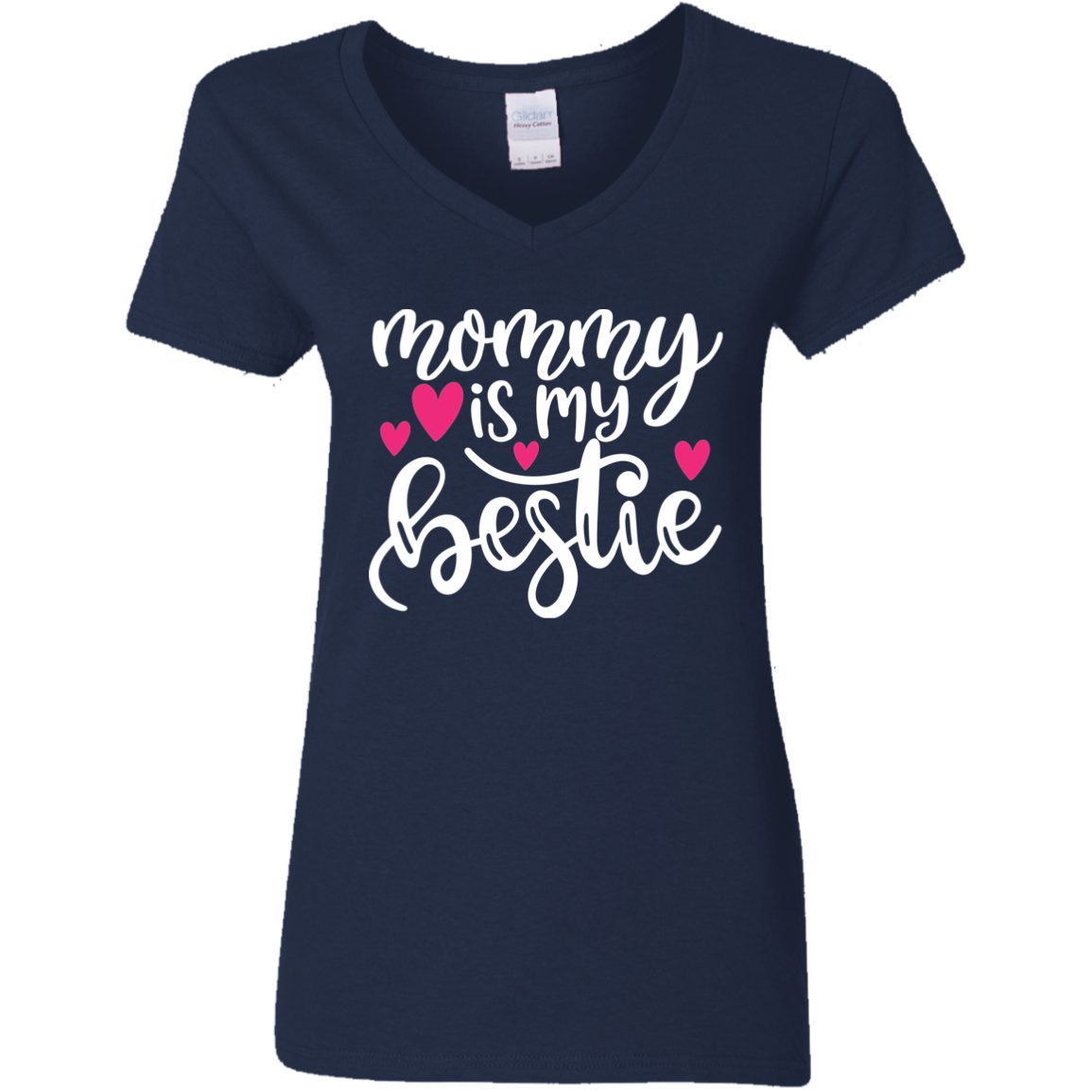 MOM Teeshirt G500VL Ladies' 5.3 oz. V-Neck T-Shirt