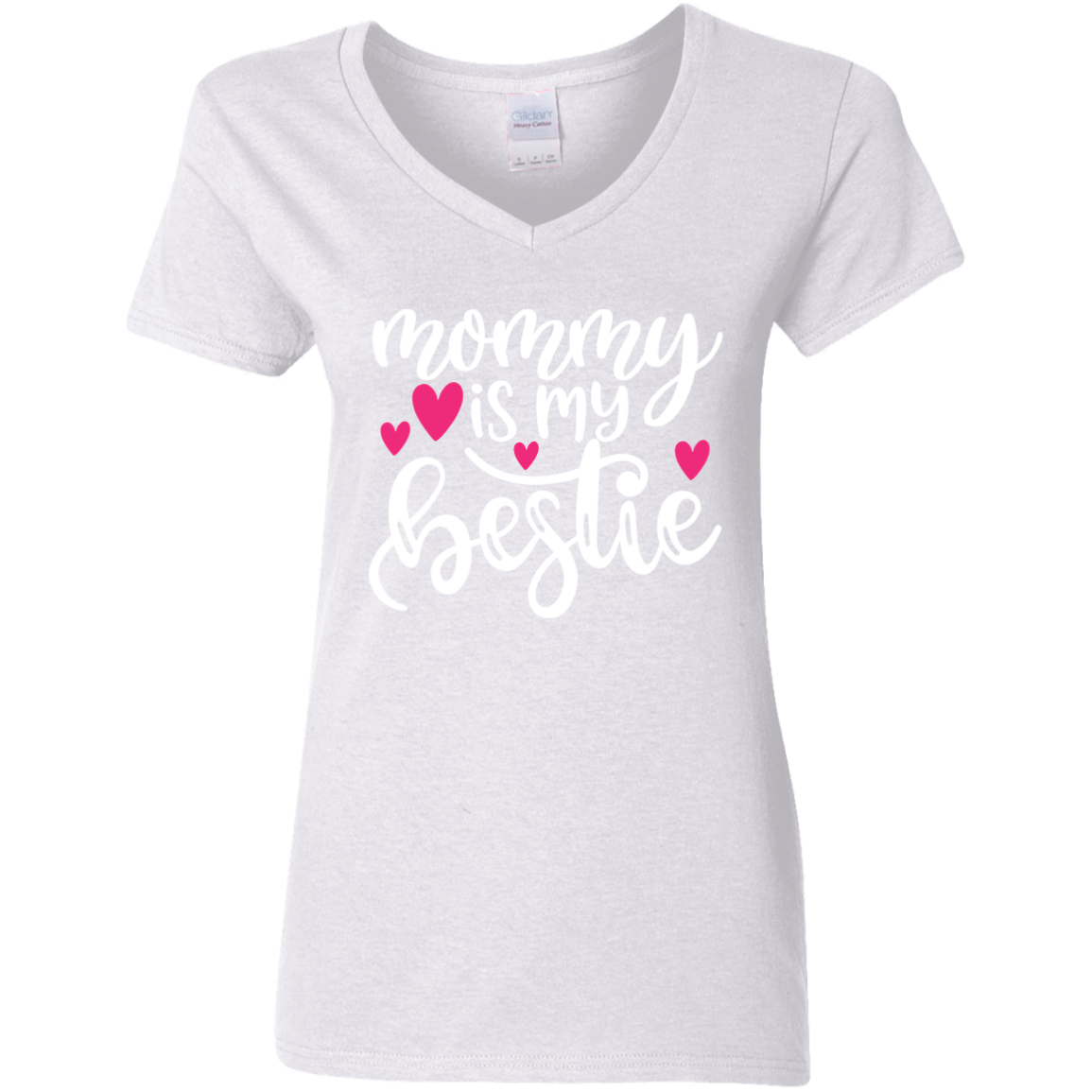 MOM Teeshirt G500VL Ladies' 5.3 oz. V-Neck T-Shirt