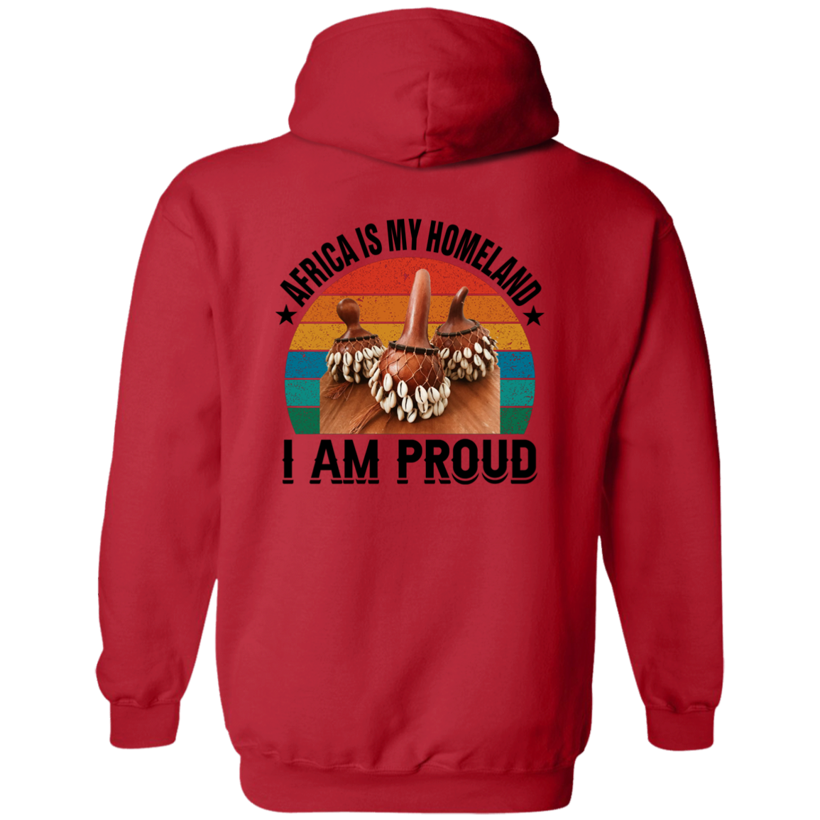 African hoodie design G185 Pullover Hoodie