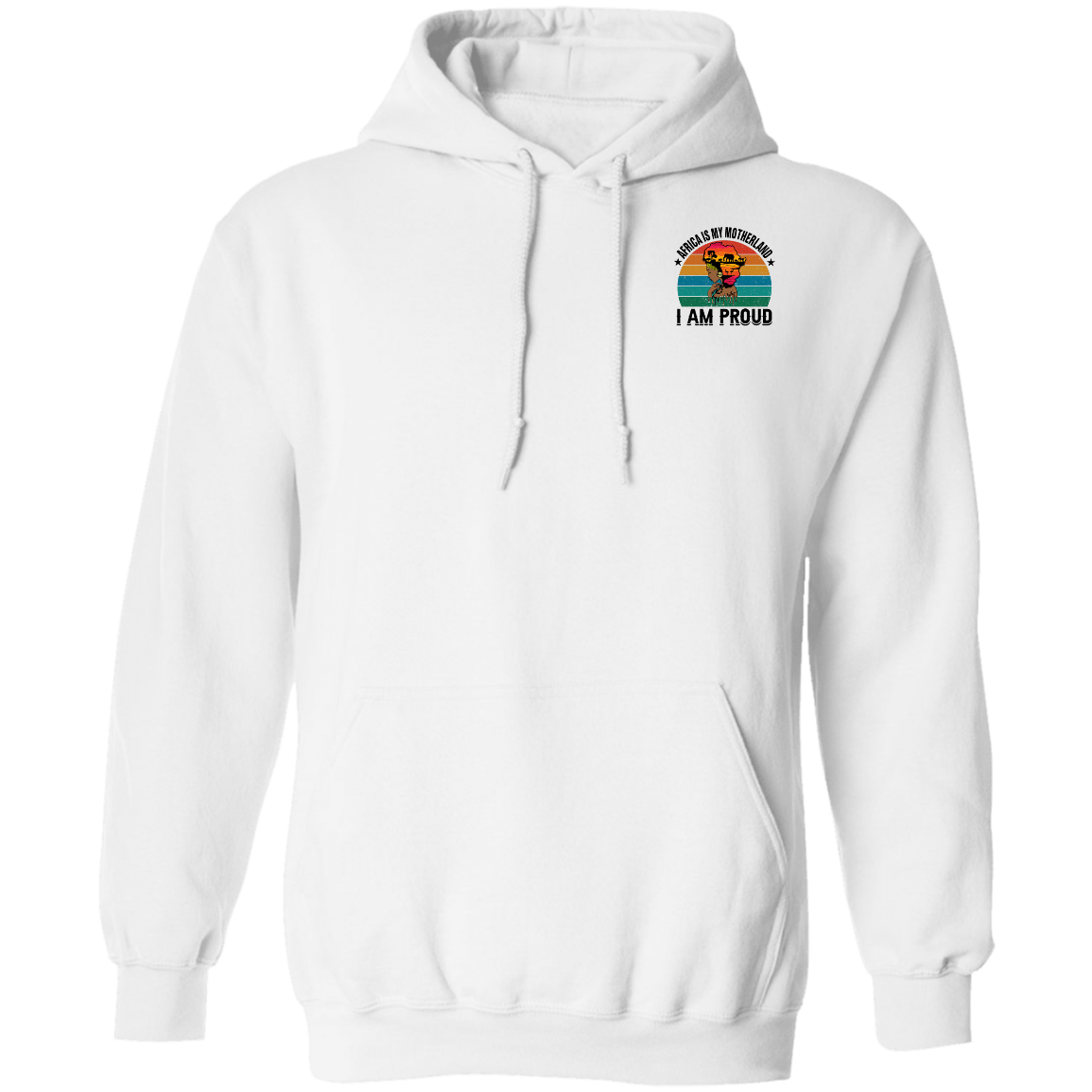 Africa hoodie G185 Pullover Hoodie