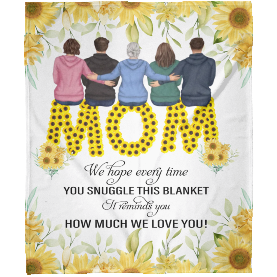 MOM FLM Arctic Fleece Blanket 50x60